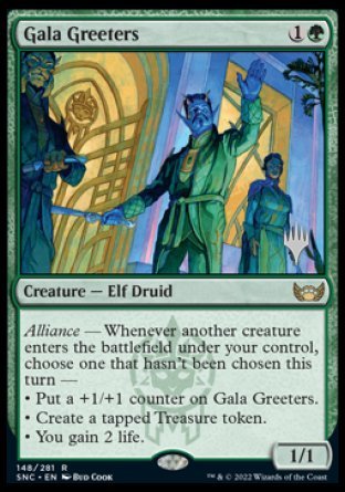 Gala Greeters (Promo Pack) [Streets of New Capenna Promos] | Gam3 Escape