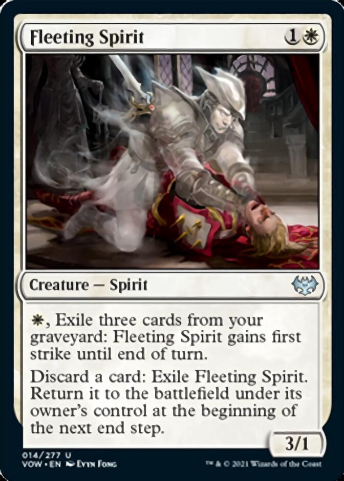 Fleeting Spirit [Innistrad: Crimson Vow] | Gam3 Escape