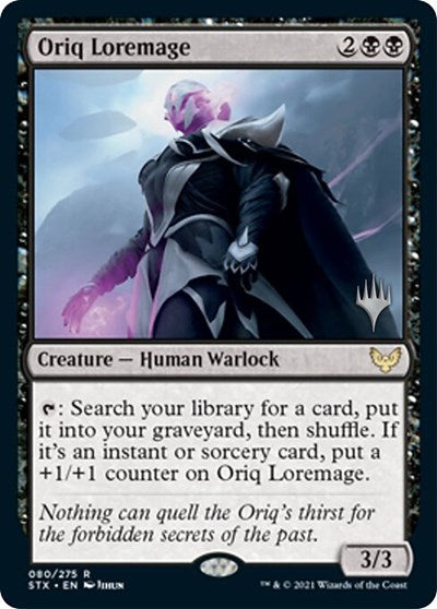 Oriq Loremage  (Promo Pack) [Strixhaven: School of Mages Promos] | Gam3 Escape