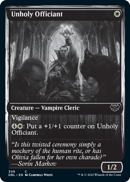 Unholy Officiant [Innistrad: Double Feature] | Gam3 Escape