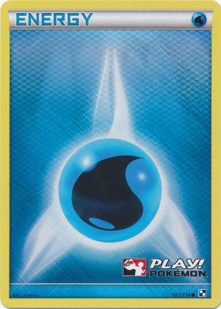 Water Energy (107/114) (Play Pokemon Promo) [Black & White: Base Set] | Gam3 Escape