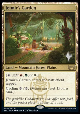 Jetmir's Garden (Promo Pack) [Streets of New Capenna Promos] | Gam3 Escape