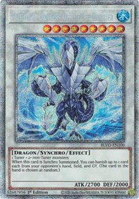 Trishula, Dragon of the Ice Barrier (Starlight Rare) [BLVO-EN100] Starlight Rare | Gam3 Escape