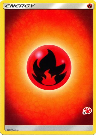 Fire Energy (Charizard Stamp #8) [Battle Academy 2020] | Gam3 Escape