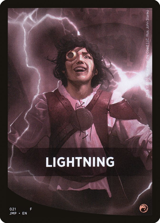 Lightning Theme Card [Jumpstart Front Cards] | Gam3 Escape