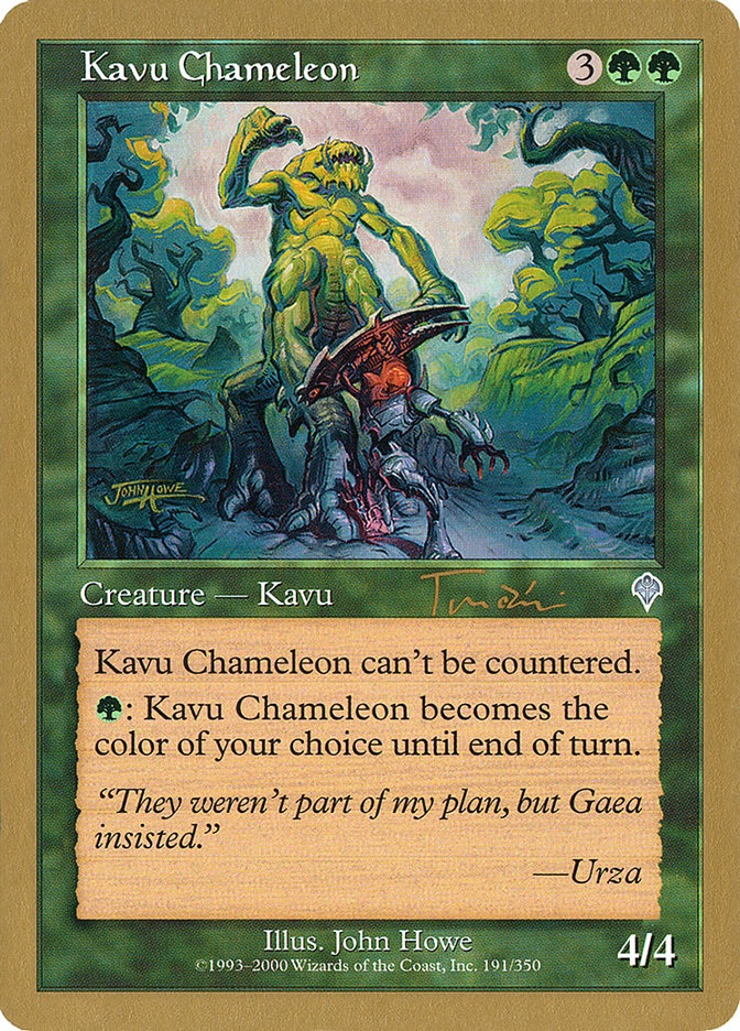 Kavu Chameleon (Jan Tomcani) [World Championship Decks 2001] | Gam3 Escape