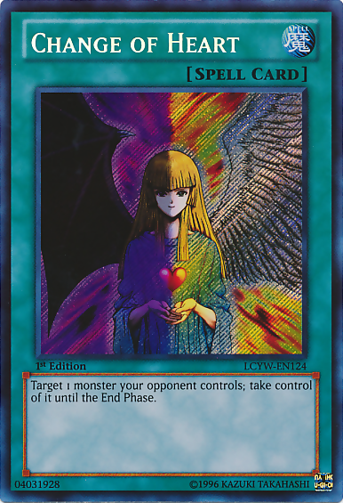 Change of Heart [LCYW-EN124] Secret Rare | Gam3 Escape