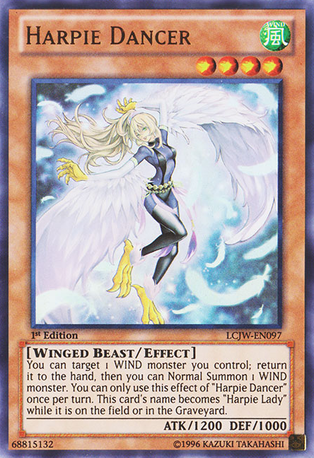 Harpie Dancer [LCJW-EN097] Ultra Rare | Gam3 Escape