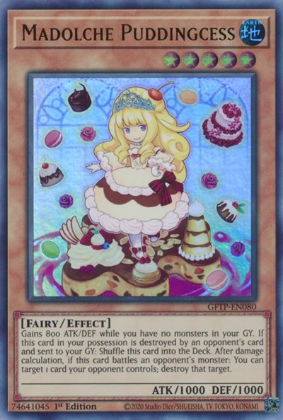 Madolche Puddingcess [GFTP-EN080] Ultra rare | Gam3 Escape