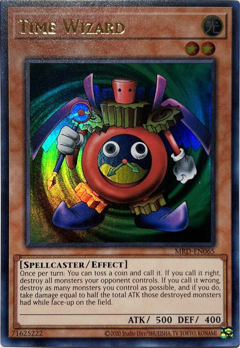 Time Wizard (25th Anniversary) [MRD-EN065] Ultra Rare | Gam3 Escape