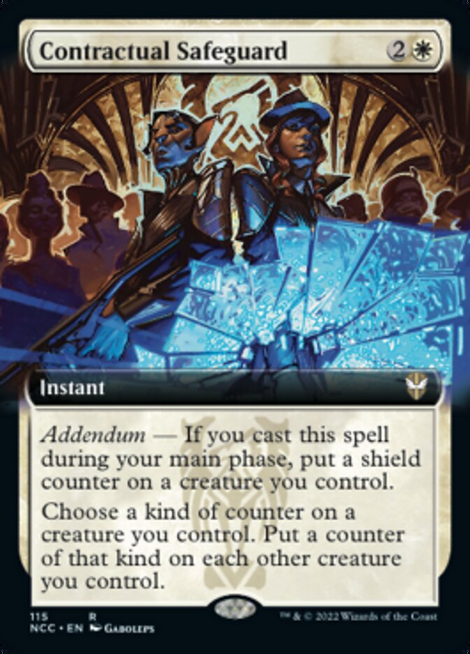 Contractual Safeguard (Extended Art) [Streets of New Capenna Commander] | Gam3 Escape
