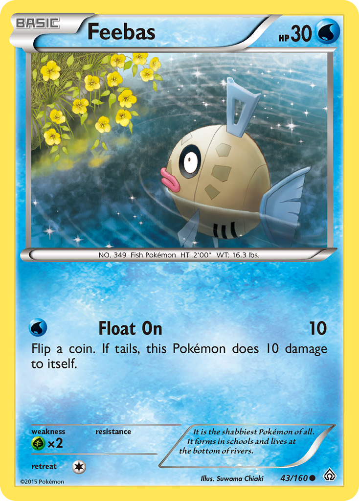 Feebas (43/160) [XY: Primal Clash] | Gam3 Escape