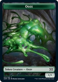 Ooze // Wurm (030) Double-sided Token [Double Masters Tokens] | Gam3 Escape