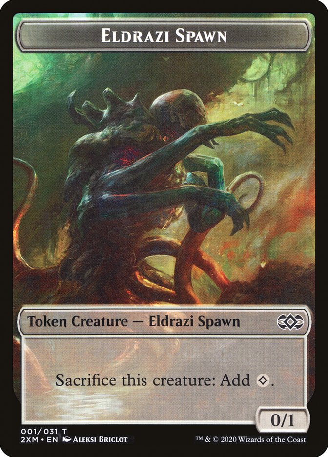 Eldrazi Spawn Token [Double Masters] | Gam3 Escape