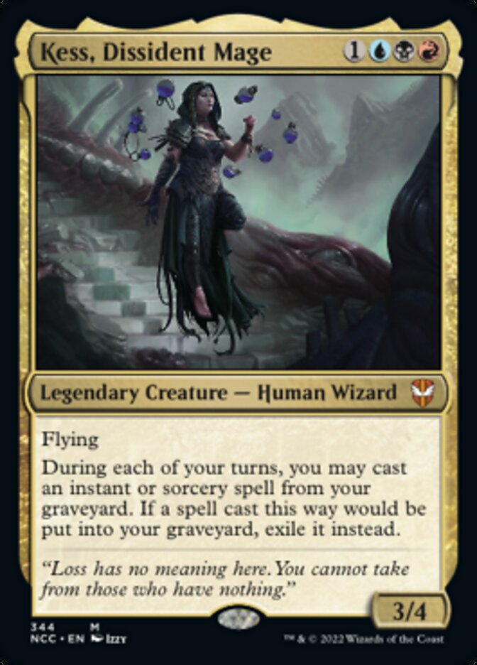 Kess, Dissident Mage [Streets of New Capenna Commander] | Gam3 Escape