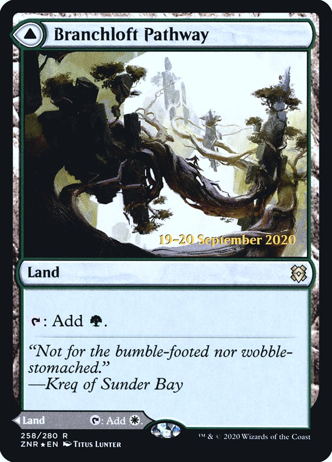 Branchloft Pathway // Boulderloft Pathway  [Zendikar Rising Prerelease Promos] | Gam3 Escape