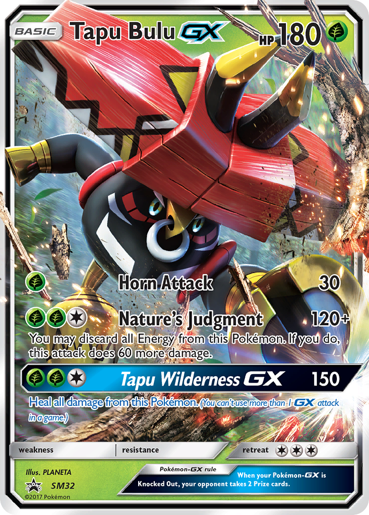 Tapu Bulu GX (SM32) [Sun & Moon: Black Star Promos] | Gam3 Escape