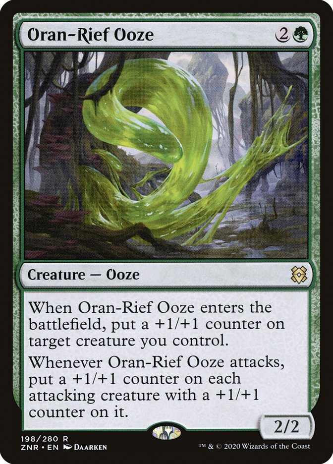 Oran-Rief Ooze [Zendikar Rising] | Gam3 Escape