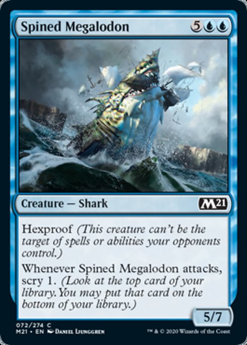 Spined Megalodon [Core Set 2021] | Gam3 Escape