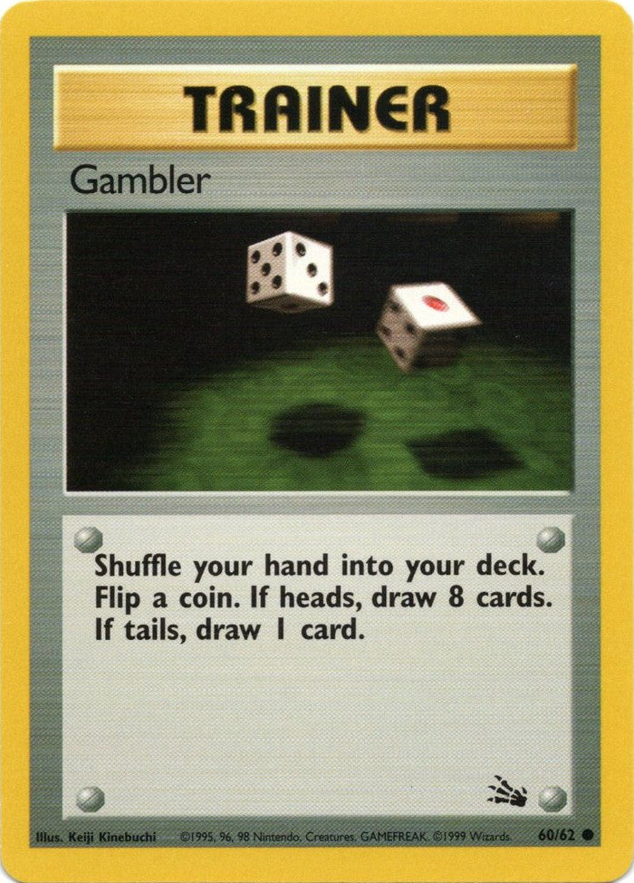 Gambler (60/62) [Fossil Unlimited] | Gam3 Escape