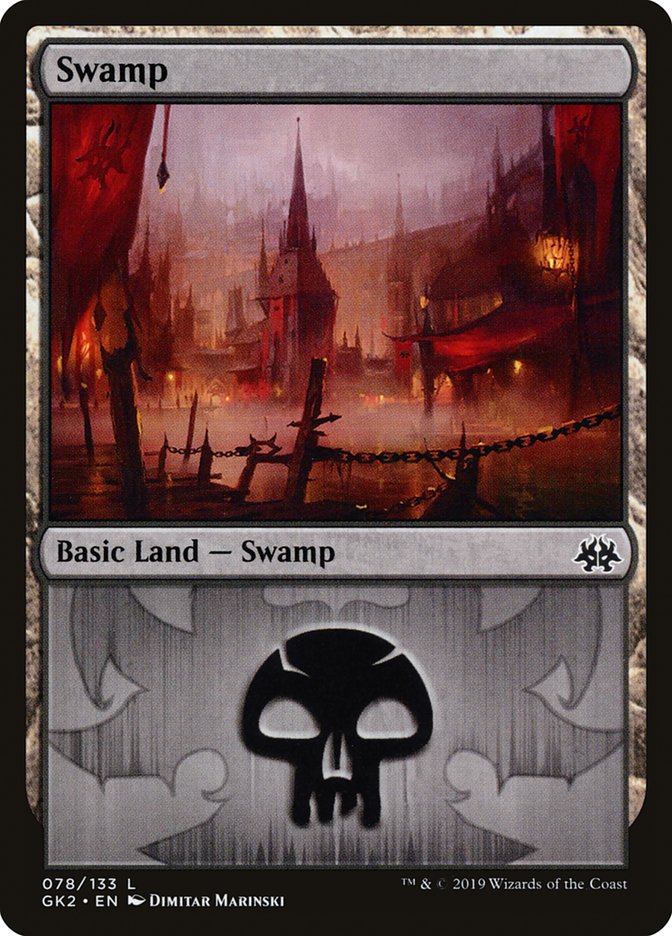 Swamp (78) [Ravnica Allegiance Guild Kit] | Gam3 Escape