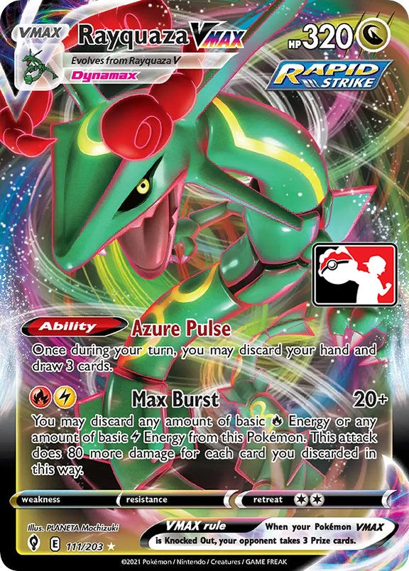 Rayquaza VMAX (111/203) [Prize Pack Series One] | Gam3 Escape