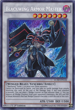 Blackwing Armor Master [LC5D-EN132] Secret Rare | Gam3 Escape