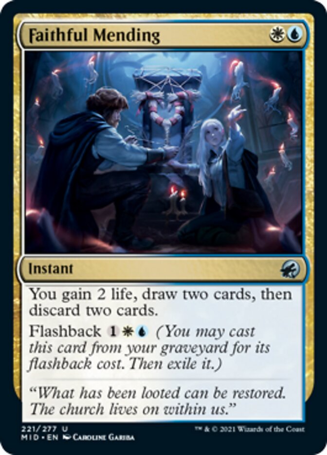 Faithful Mending [Innistrad: Midnight Hunt] | Gam3 Escape
