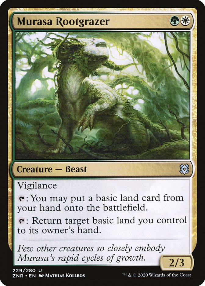 Murasa Rootgrazer [Zendikar Rising] | Gam3 Escape