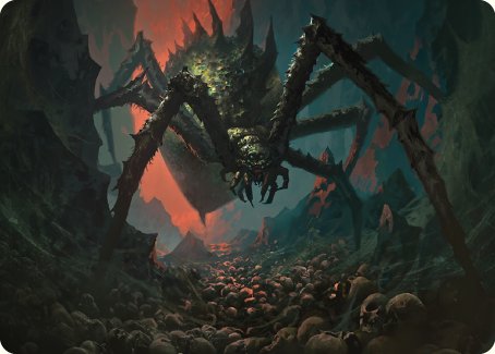 Shelob, Child of Ungoliant Art Card [The Lord of the Rings: Tales of Middle-earth Art Series] | Gam3 Escape