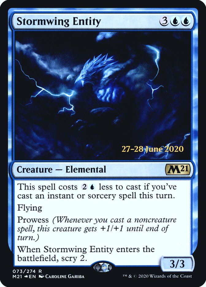 Stormwing Entity  [Core Set 2021 Prerelease Promos] | Gam3 Escape