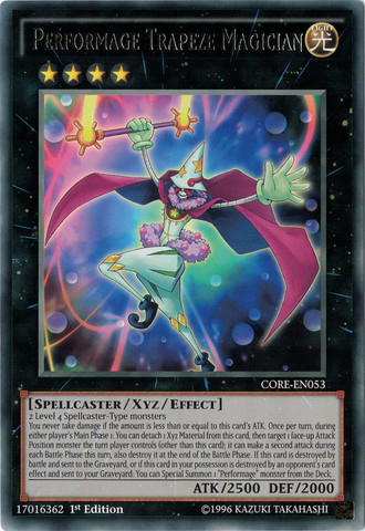 Performage Trapeze Magician [CORE-EN053] Rare | Gam3 Escape