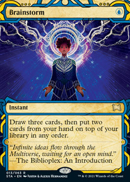 Brainstorm (Etched Foil) [Strixhaven Mystical Archive] | Gam3 Escape