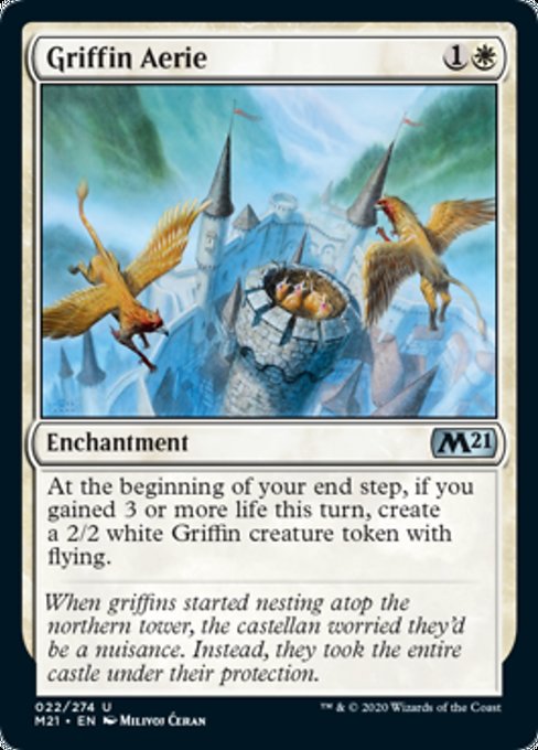 Griffin Aerie [Core Set 2021] | Gam3 Escape