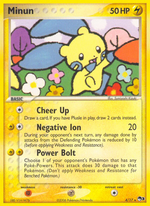 Minun (4/17) [POP Series 3] | Gam3 Escape