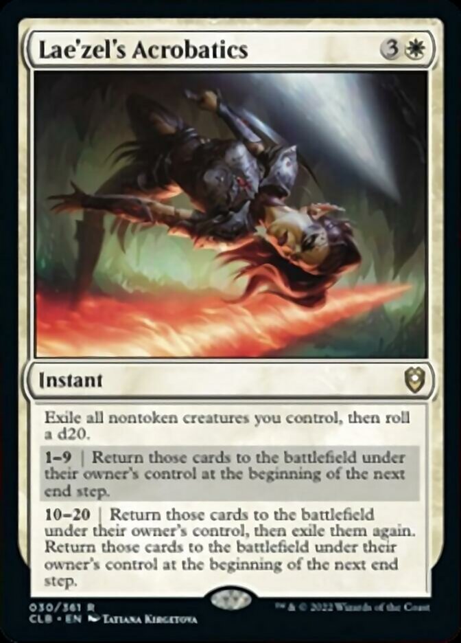 Lae'zel's Acrobatics [Commander Legends: Battle for Baldur's Gate] | Gam3 Escape