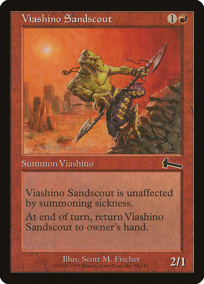Viashino Sandscout [Urza's Legacy] | Gam3 Escape