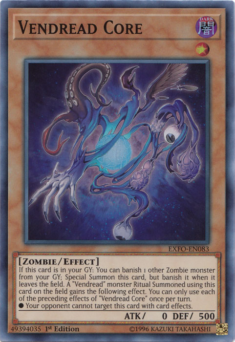 Vendread Core [EXFO-EN083] Super Rare | Gam3 Escape