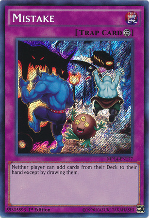 Mistake [MP14-EN177] Secret Rare | Gam3 Escape