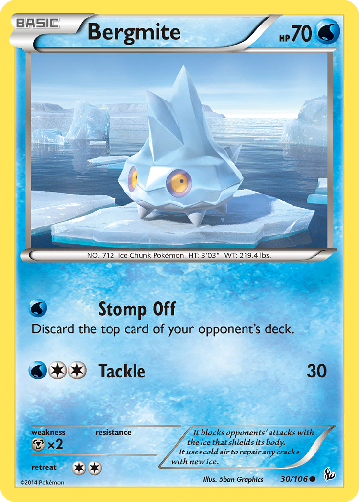 Bergmite (30/106) [XY: Flashfire] | Gam3 Escape