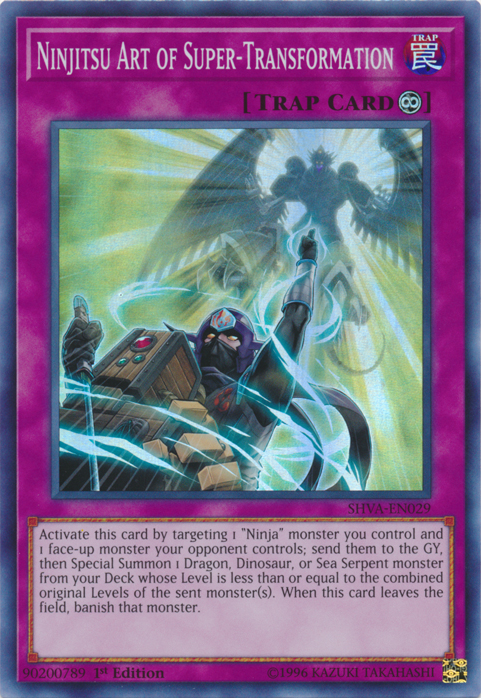 Ninjitsu Art of Super-Transformation [SHVA-EN029] Super Rare | Gam3 Escape