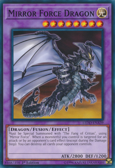 Mirror Force Dragon [LEDD-ENA39] Common | Gam3 Escape