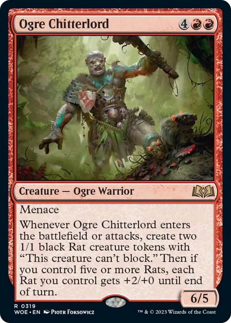 Ogre Chitterlord [Wilds of Eldraine] | Gam3 Escape