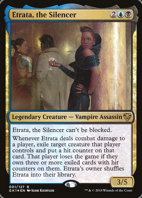 Etrata, the Silencer [GRN Guild Kit] | Gam3 Escape