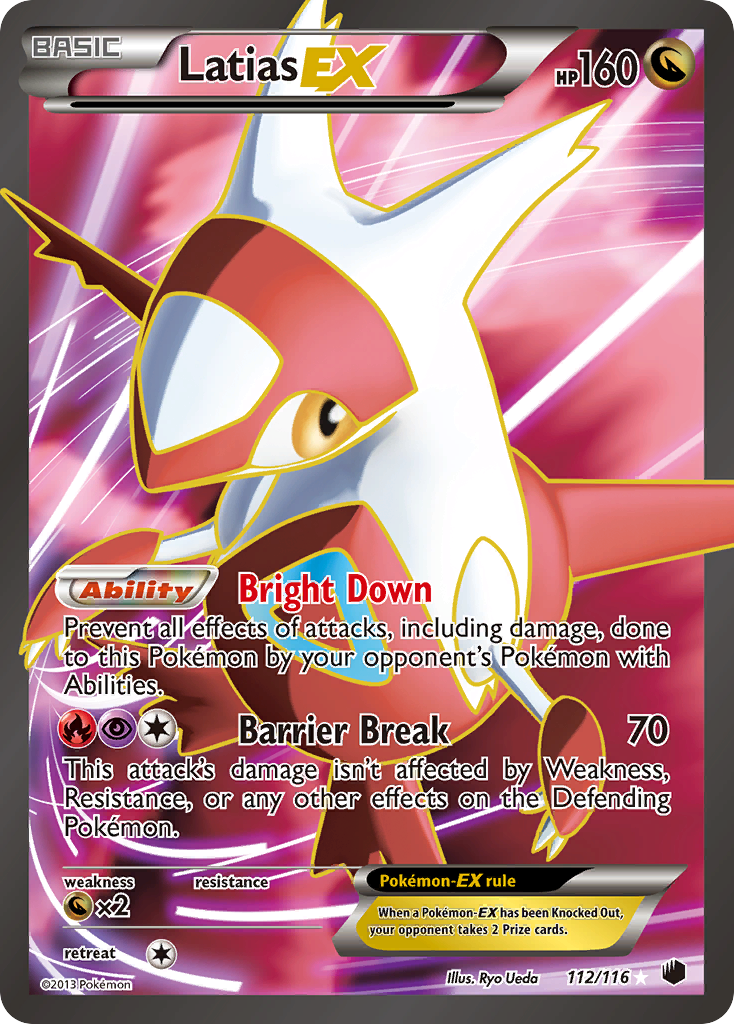 Latias EX (112/116) [Black & White: Plasma Freeze] | Gam3 Escape