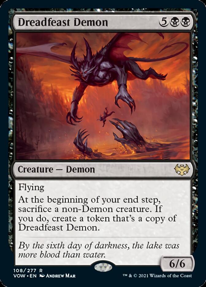 Dreadfeast Demon [Innistrad: Crimson Vow] | Gam3 Escape