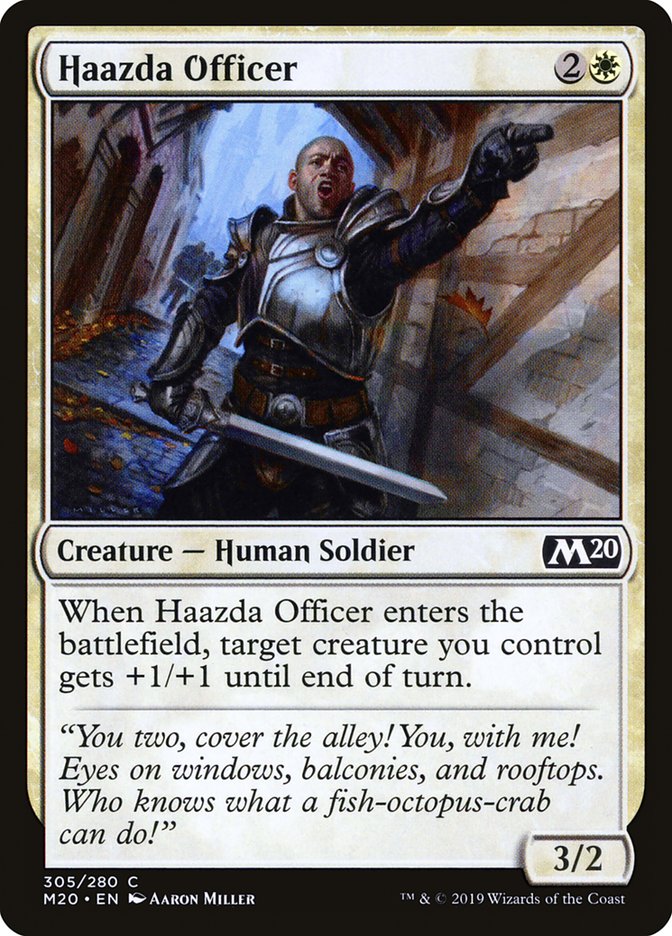 Haazda Officer [Core Set 2020] | Gam3 Escape