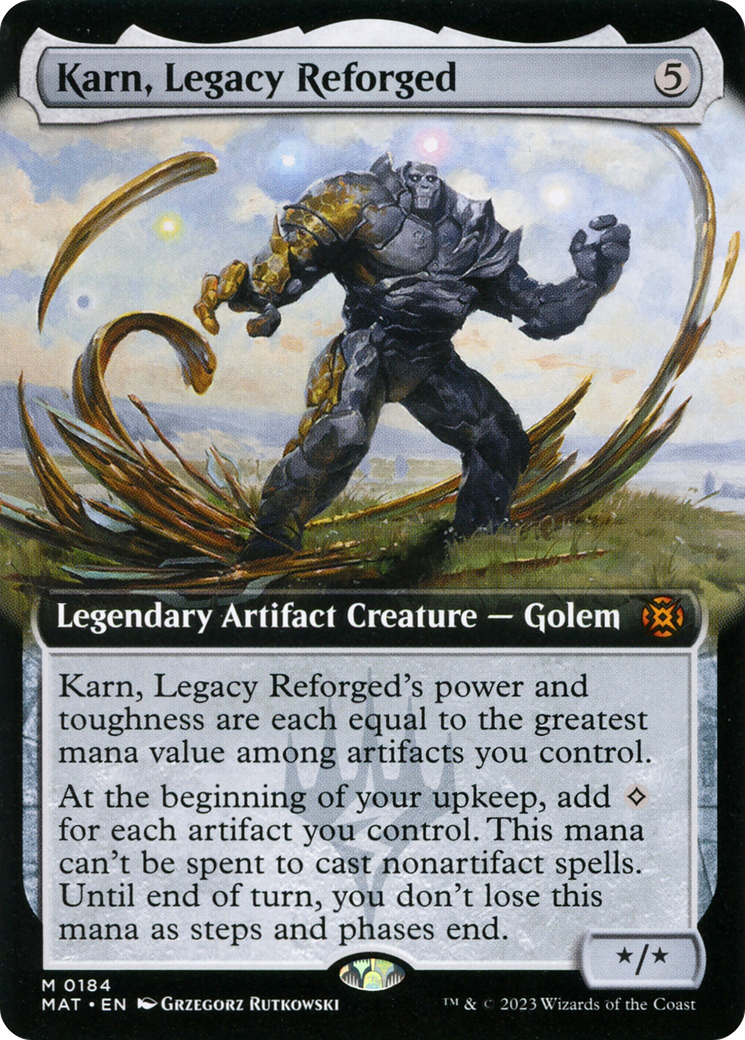 Karn, Legacy Reforged (Extended Art) [March of the Machine: The Aftermath] | Gam3 Escape