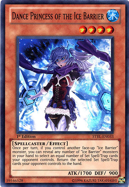 Dance Princess of the Ice Barrier [STBL-EN033] Super Rare | Gam3 Escape