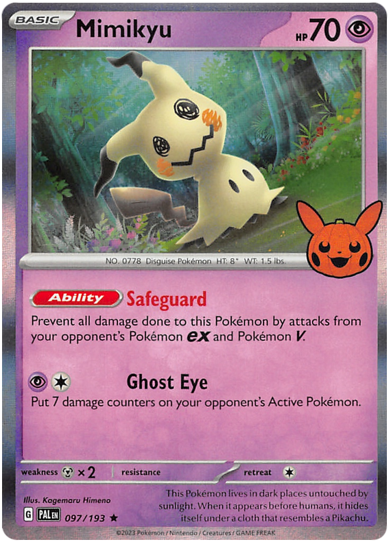 Mimikyu (097/193) [Trick or Trade 2023] | Gam3 Escape